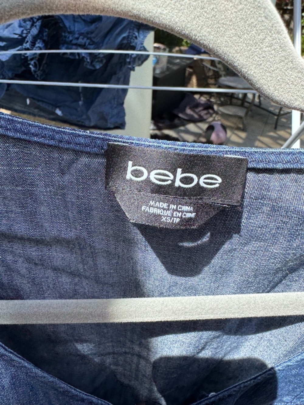 bebe Men's Indigo Denim Jeans - Straight Cut